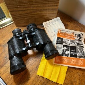 Vintage Bushnell Ensign Binoculars 7x35 Center Focus